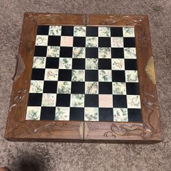 Old Vintage Chessboard