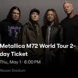Metallica Tickets