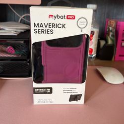 M MYBAT PRO for iPhone 17 Pro Case, Maverick Series Case with Belt Clip Holster,[Compatible with Magsafe] w/Screen Protector,Anti-Drop,Shockproof,w 36