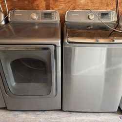 SAMSUNG WASHER AND GAS DRYER 