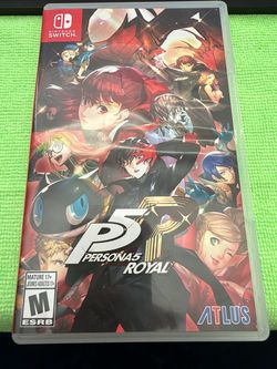 Nintendo Switch Persona 5 Royal Game with case