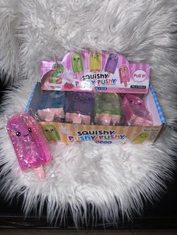 Viral glittery squishy popsicles