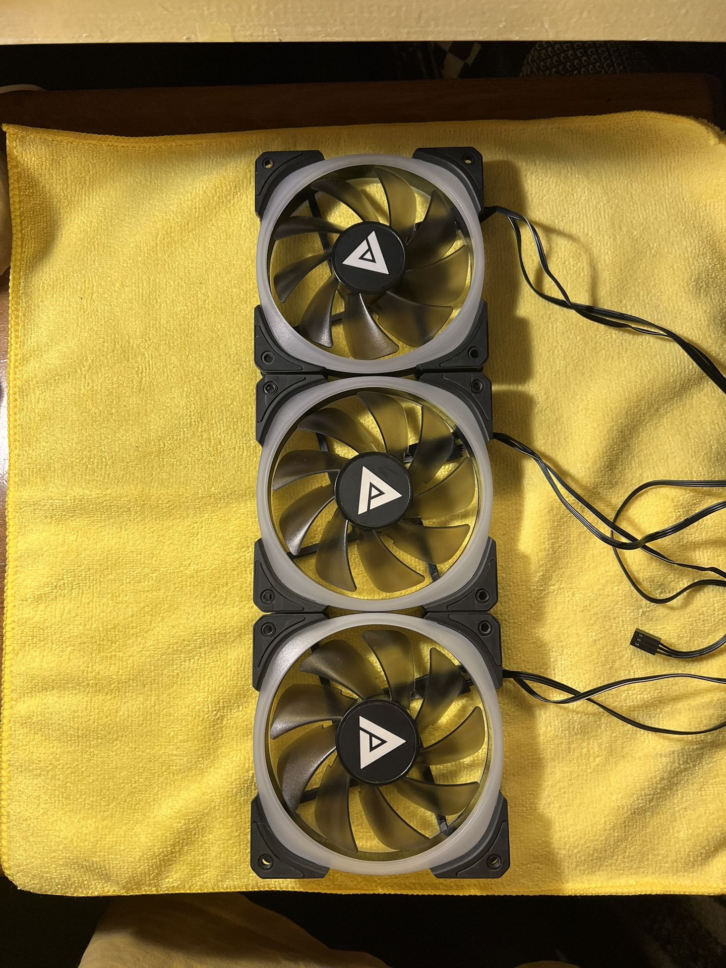 3x Apevia ARGB Ring 120mm Case Fans
