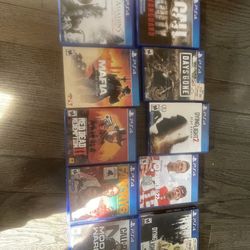 Miscellaneous video games ps4