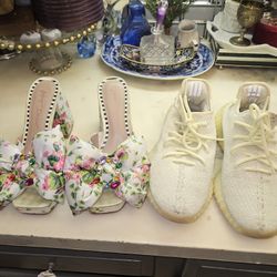 BETSY JOHNSON SHOES SIZE 6.5. $29  ADIDAS BOOST  $49 SIZE 6.5