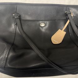 Black Coach Tote 