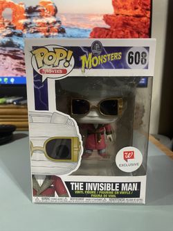 Funko Pop Movies Universal Studios Monsters #608 The Invisible Man Walgreens Exclusive 