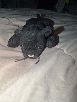 1995 TY Beanie Baby VELVET Black Panther CAT Plush Doll. Does not have tag see pics
