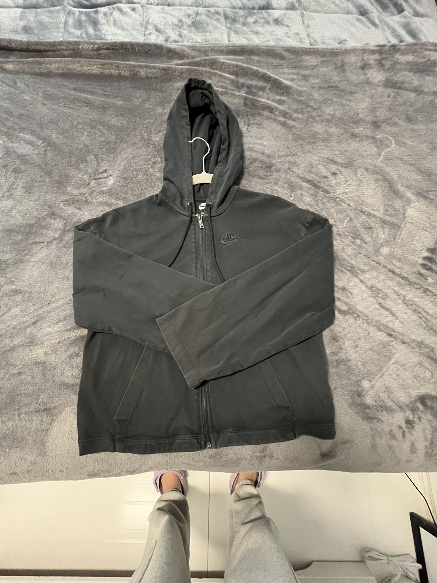 Nike Jacket Women's Wide Arm Hoodie Black Extra Small