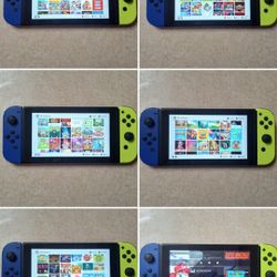 NINTENDO SWITCH V2 (MODDED) with 512GB and Over 7000 SWITCH and RETRO GAMES