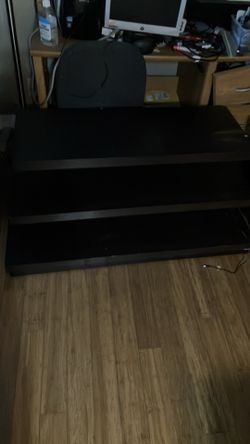 Entertainment center wood