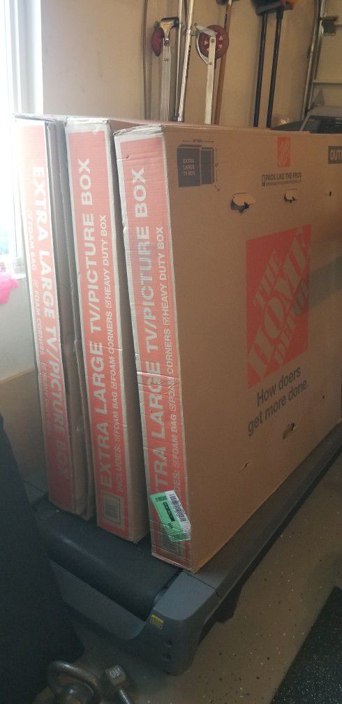 Extra Large TV/Picture Moving Boxes