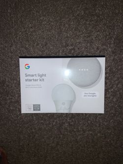 Google mini with smart light starter kit