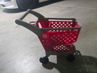 Mini target shopping cart