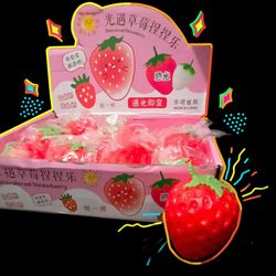 Strawberry Squeeze Sensory Toy – Strawberry Scented
