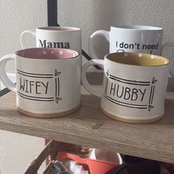 Mugs 2 for $5