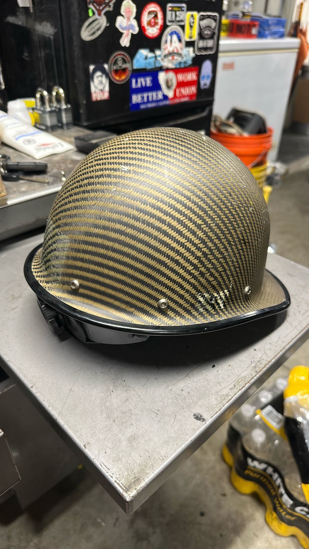 Carbon Fiber Hardhat