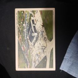 1953 Vintage Post Card Authentic With Stamp