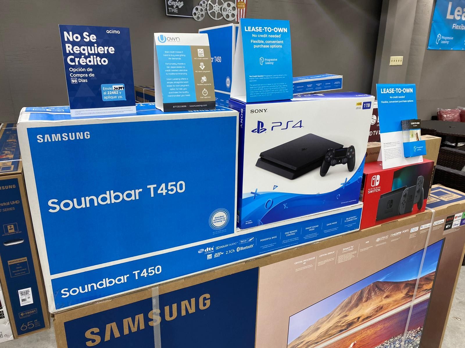 🔥🔥SAMSUNG 65" Smart 4K TV 🔥🔥with ps4 or Soundbar or gaming console or tablet or laptop 👏👏 No credit check