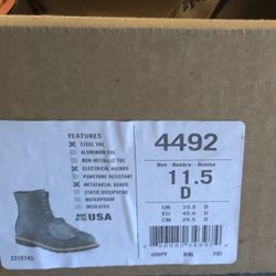 Red Wings Steel Toe Work Boots 11 1/2