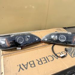 94-98 Mustang Halo Headlights