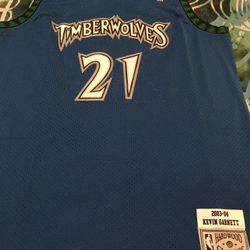 Kevin Garnett Twolves Jersey Brand New With Tags 
