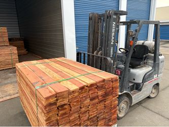 Fence pickets redwood 1x6x6