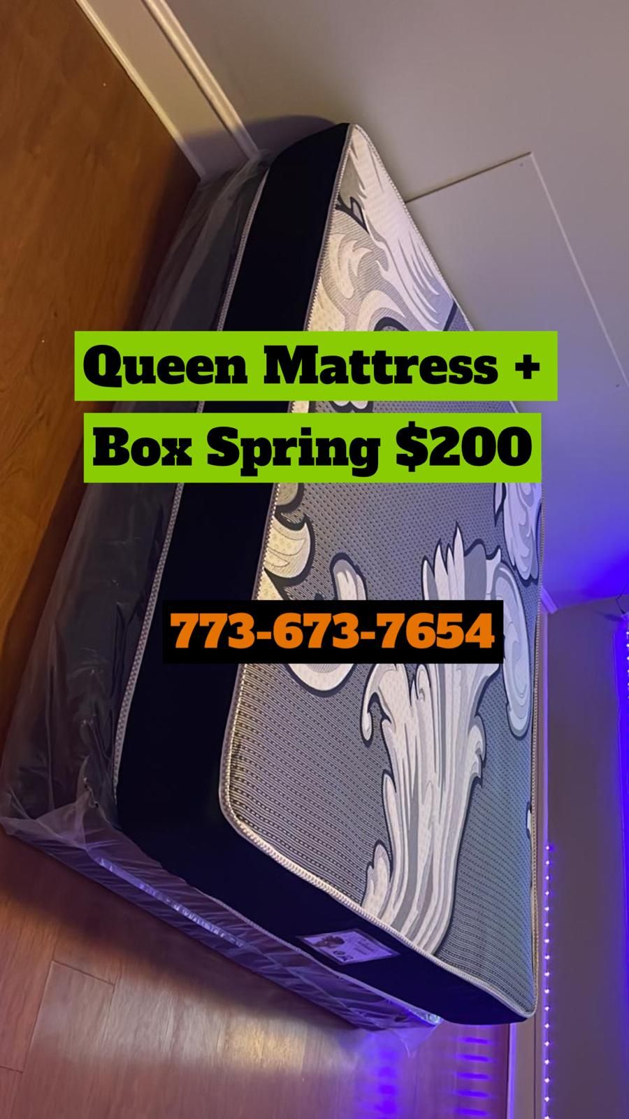 π₯ Queen Mattress & Box Spring Big Sale π₯π