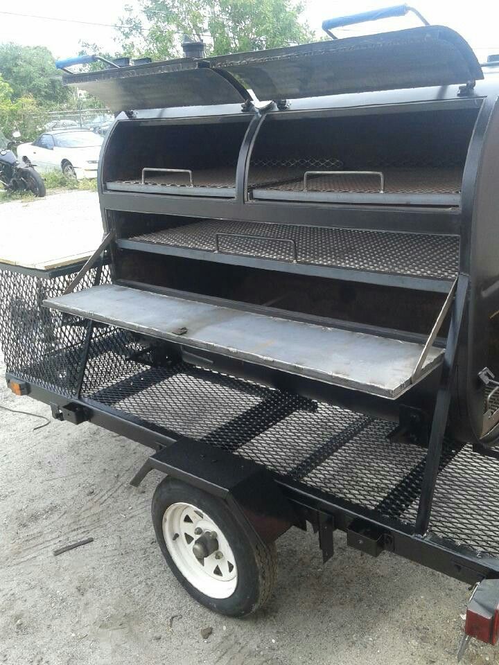 Custom made extra large BBQ Grill