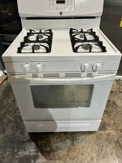 Kenmore White Gas Range Stove 30 inch