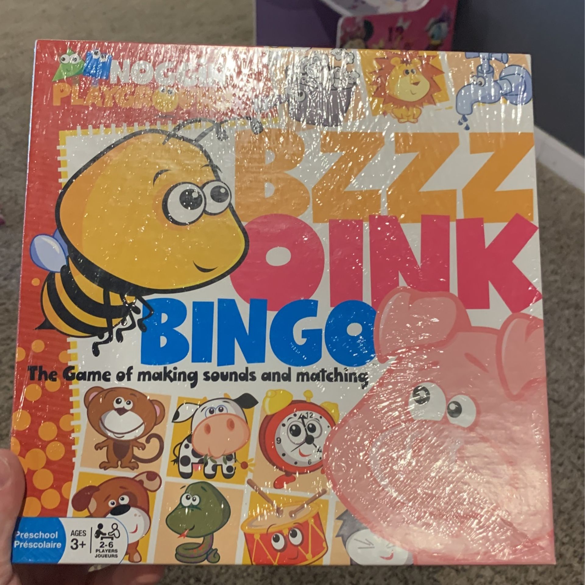 Bzzz Oink Bingo