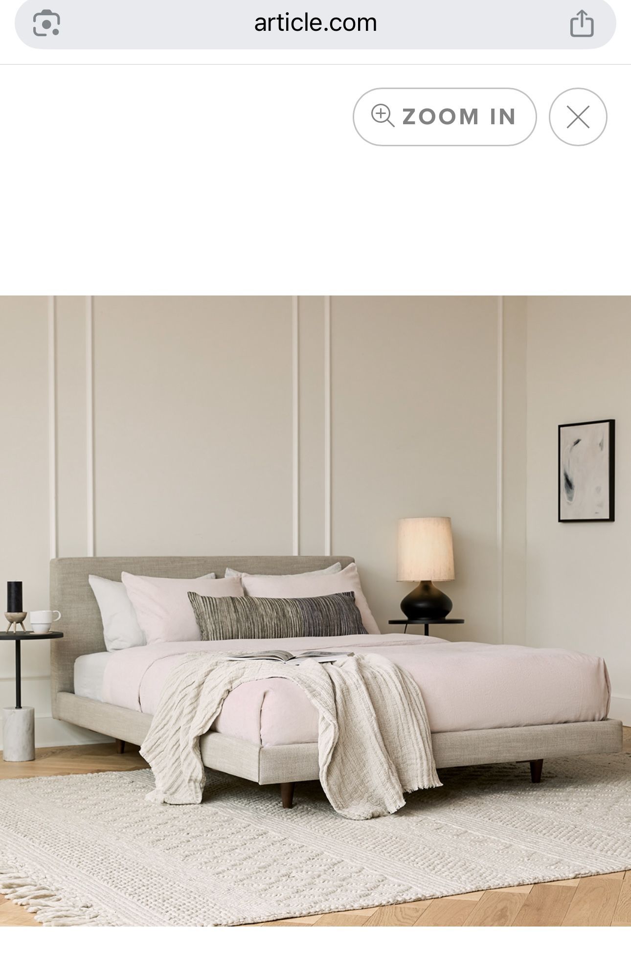 Article Teddy Queen Bed