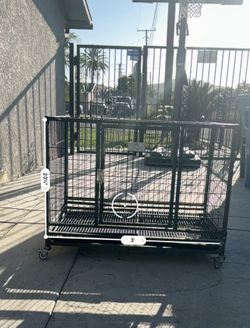 Pet cage crate heavy duty
