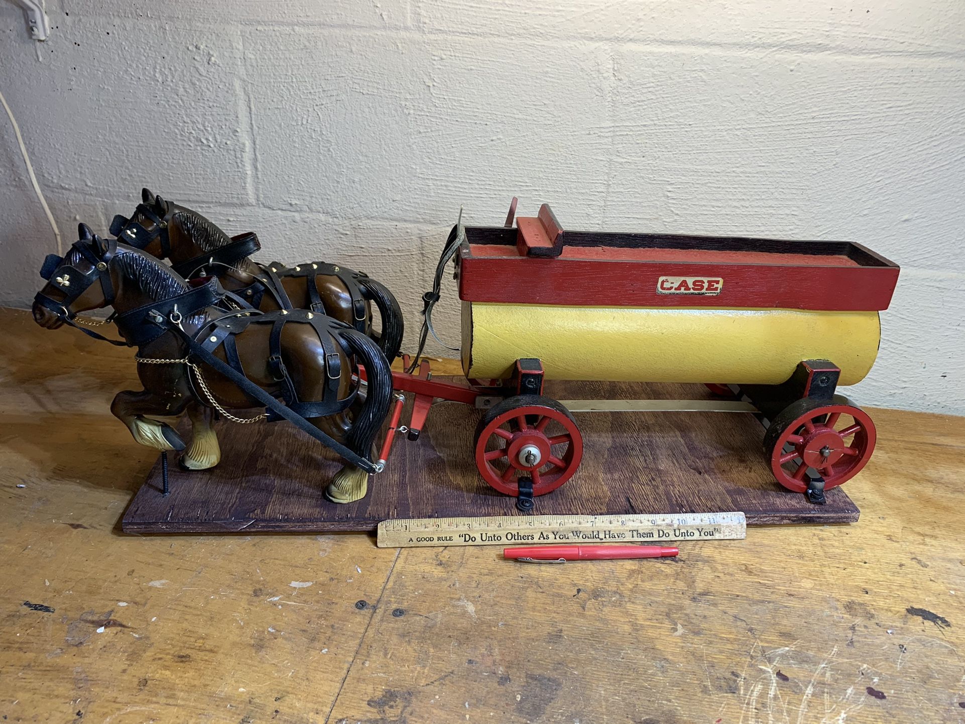 Vintage CASE Water Wagon.