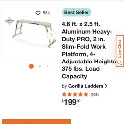 Gorilla platform ladder