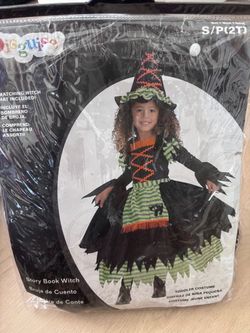 Disguise Story Book Witch Toddler Costume Size 2T