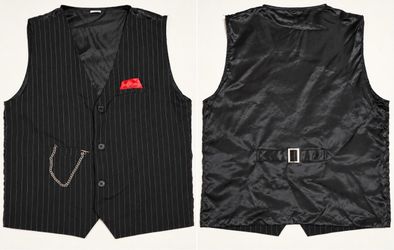 Spirit Gangster Costume Vest – Adult Plus Size – $12