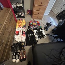 Jackets And Shoes For Sale