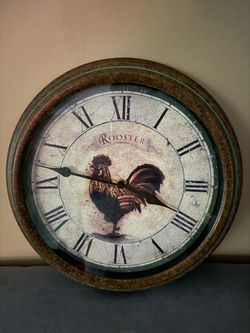 ROOSTER WALL CLOCK
