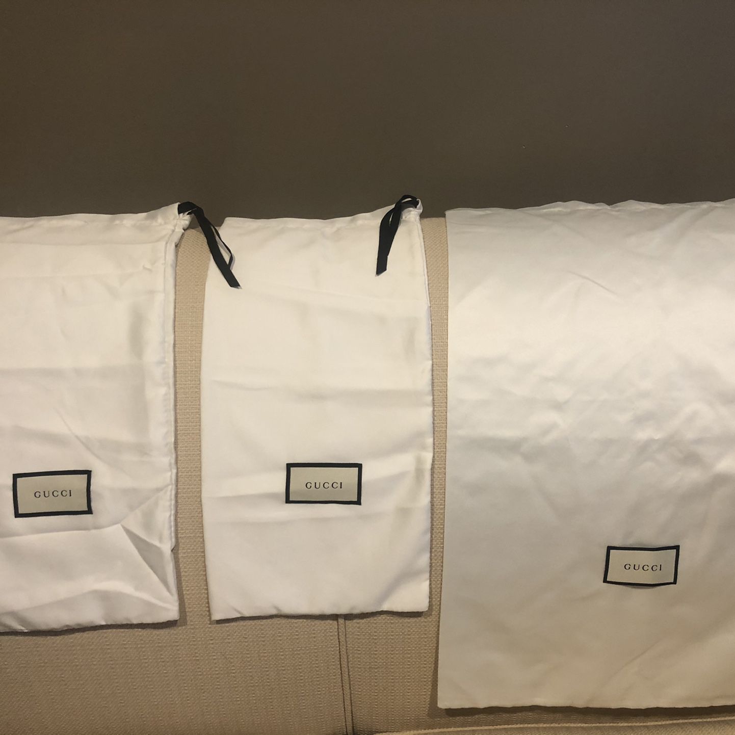 Gucci New Authentic Dust Bag Various Sizes