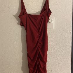 Vestido Rojo Size Mediano