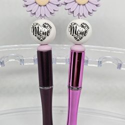 Purple Flower Mom Pen