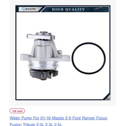 Water Pump For 2014  Ford Escape And Other Car Compatible 