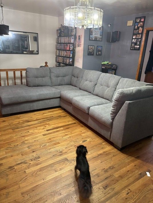OM• $38 Initial • Brand New Marleton Sectional With Chaise