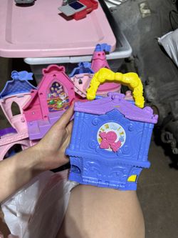 little people cinderella house