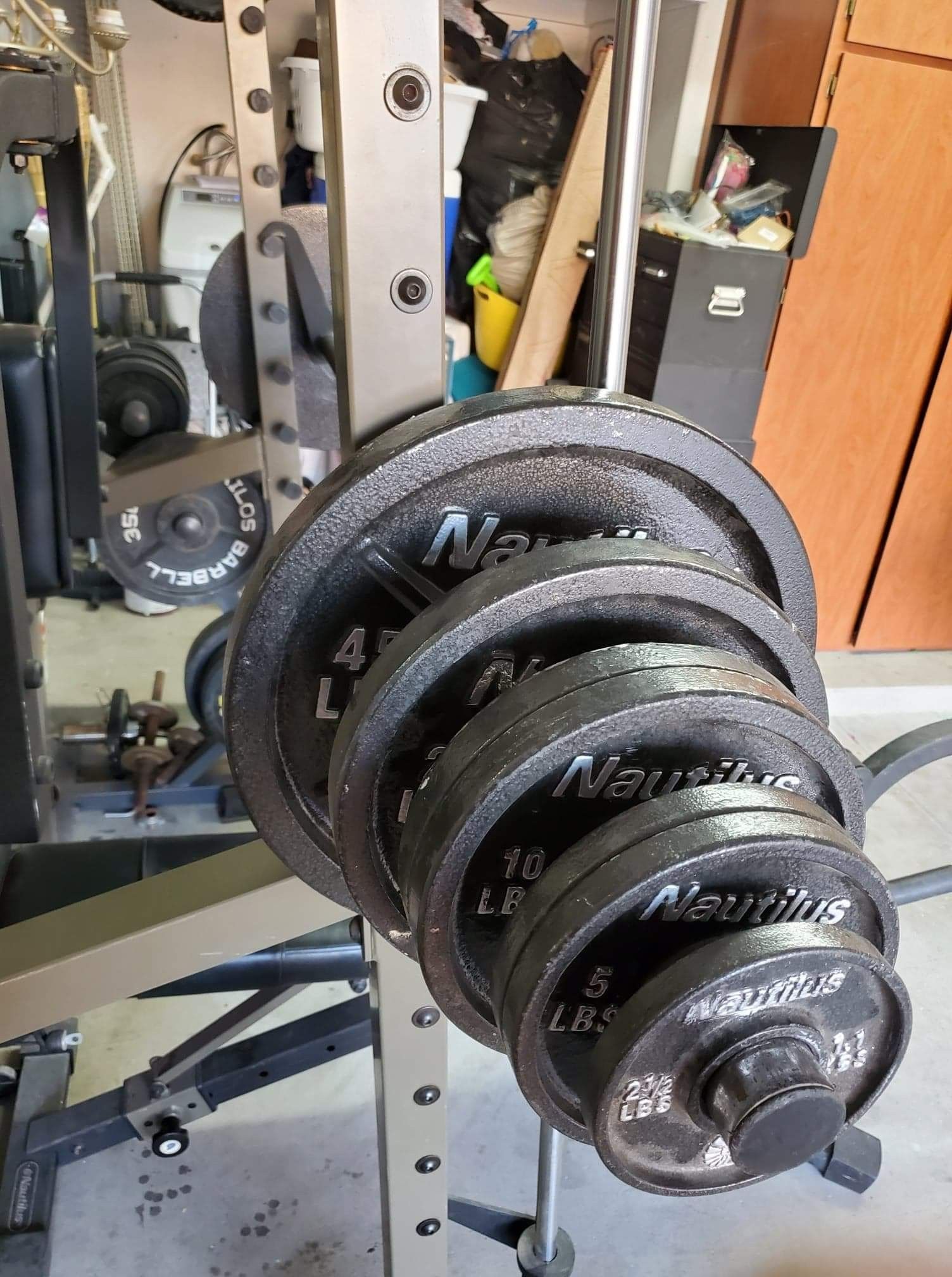 Nautilus Smith machine weight set equipment for Sale in ELEVEN MILE, AZ