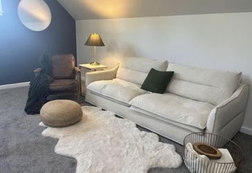 Cloud Like Feather Filled Couch