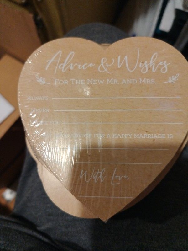 Over 100 Advice Hearts For Shower Or Wedding