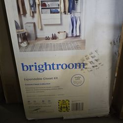 Brightroom Expandable Closet Kit