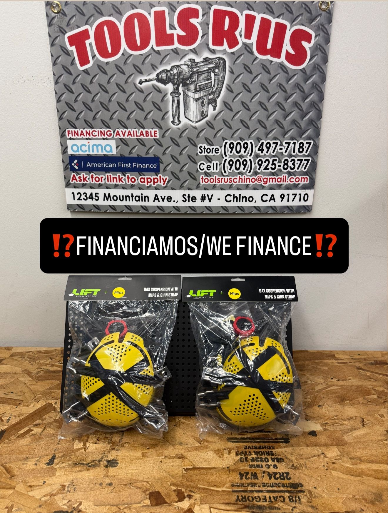 LIFT SAFETY DAX Suspension w/ MIPS & Chin Strap(EACH)**(FINANCIAMOS/WE FINANCE)**